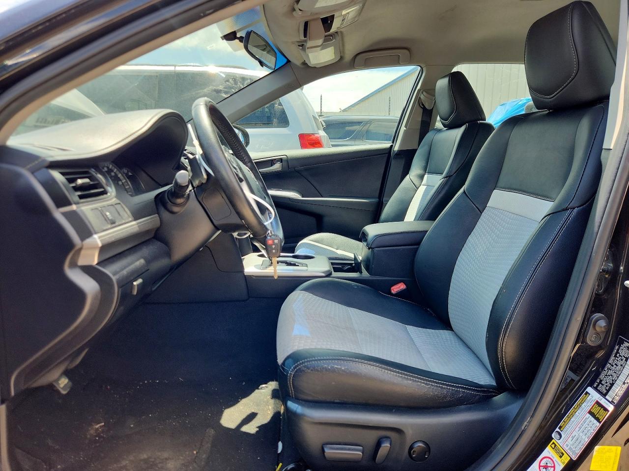 2012 Toyota Camry Se Black vin: 4T1BF1FK6CU073923