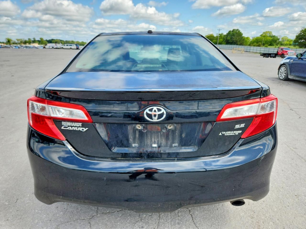 2012 Toyota Camry Se Black vin: 4T1BF1FK6CU074361