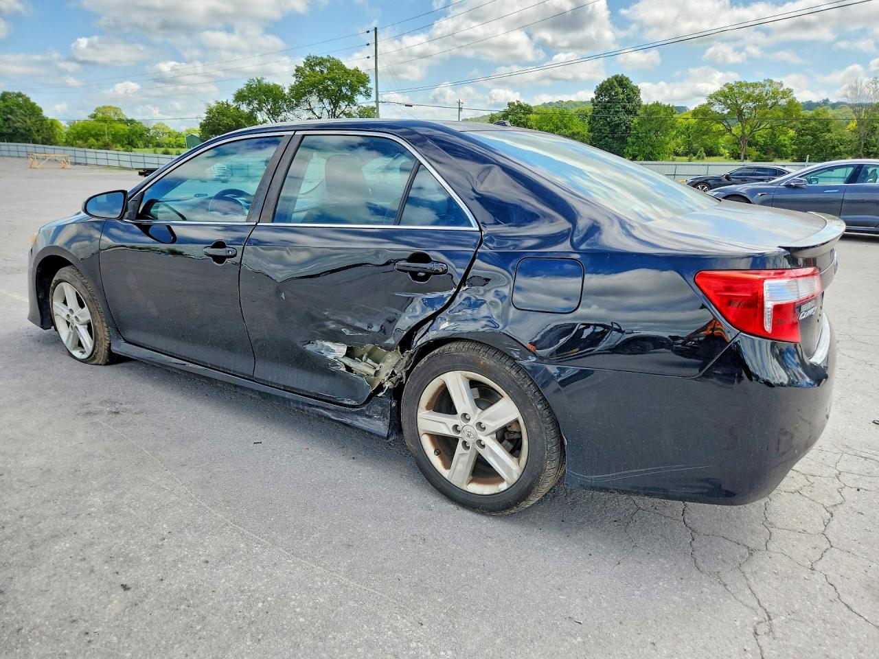 2012 Toyota Camry Se Black vin: 4T1BF1FK6CU074361
