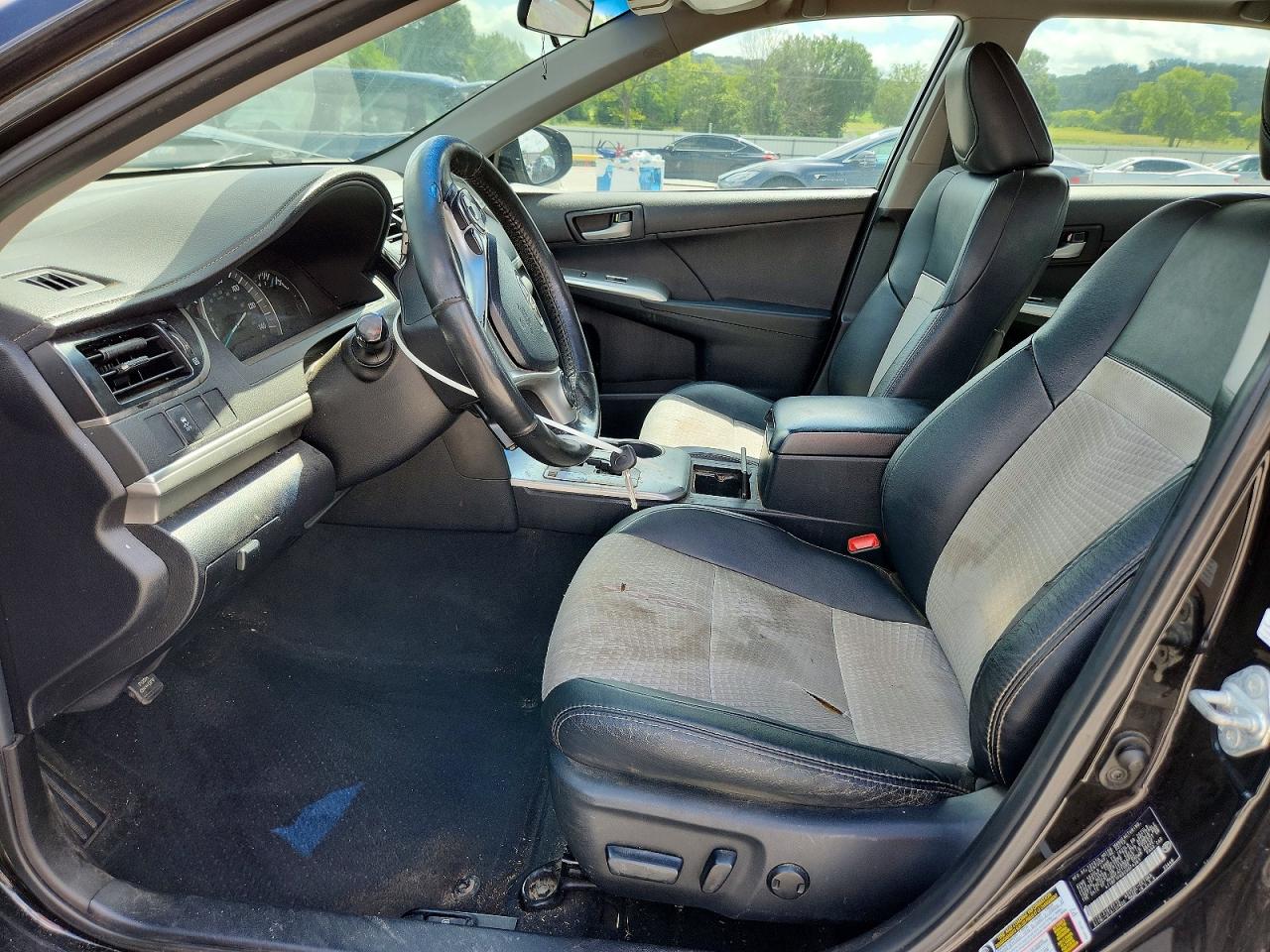 2012 Toyota Camry Se Black vin: 4T1BF1FK6CU074361