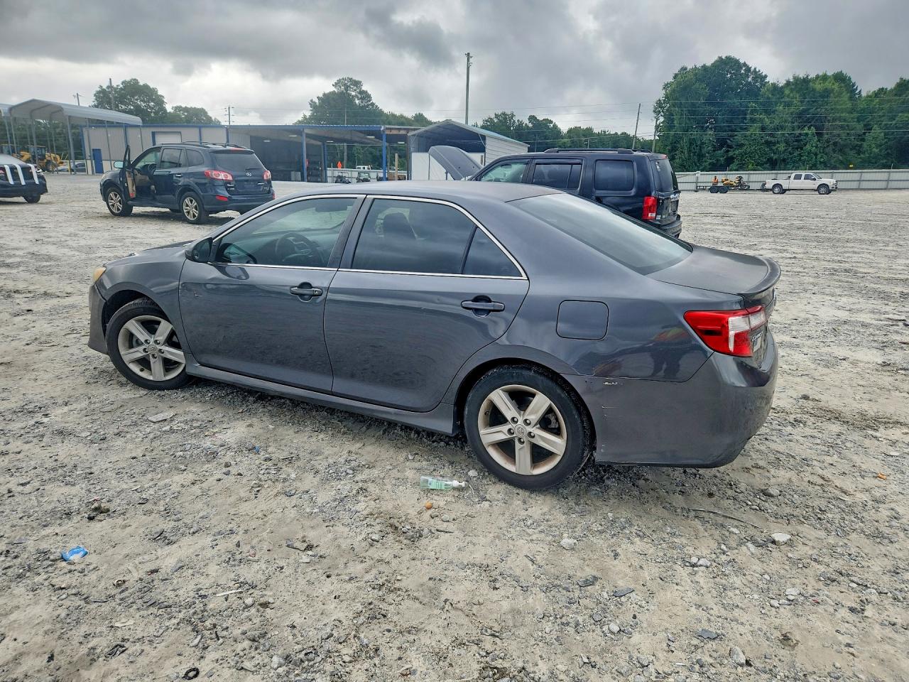 2012 Toyota Camry Se Gray vin: 4T1BF1FK6CU078670