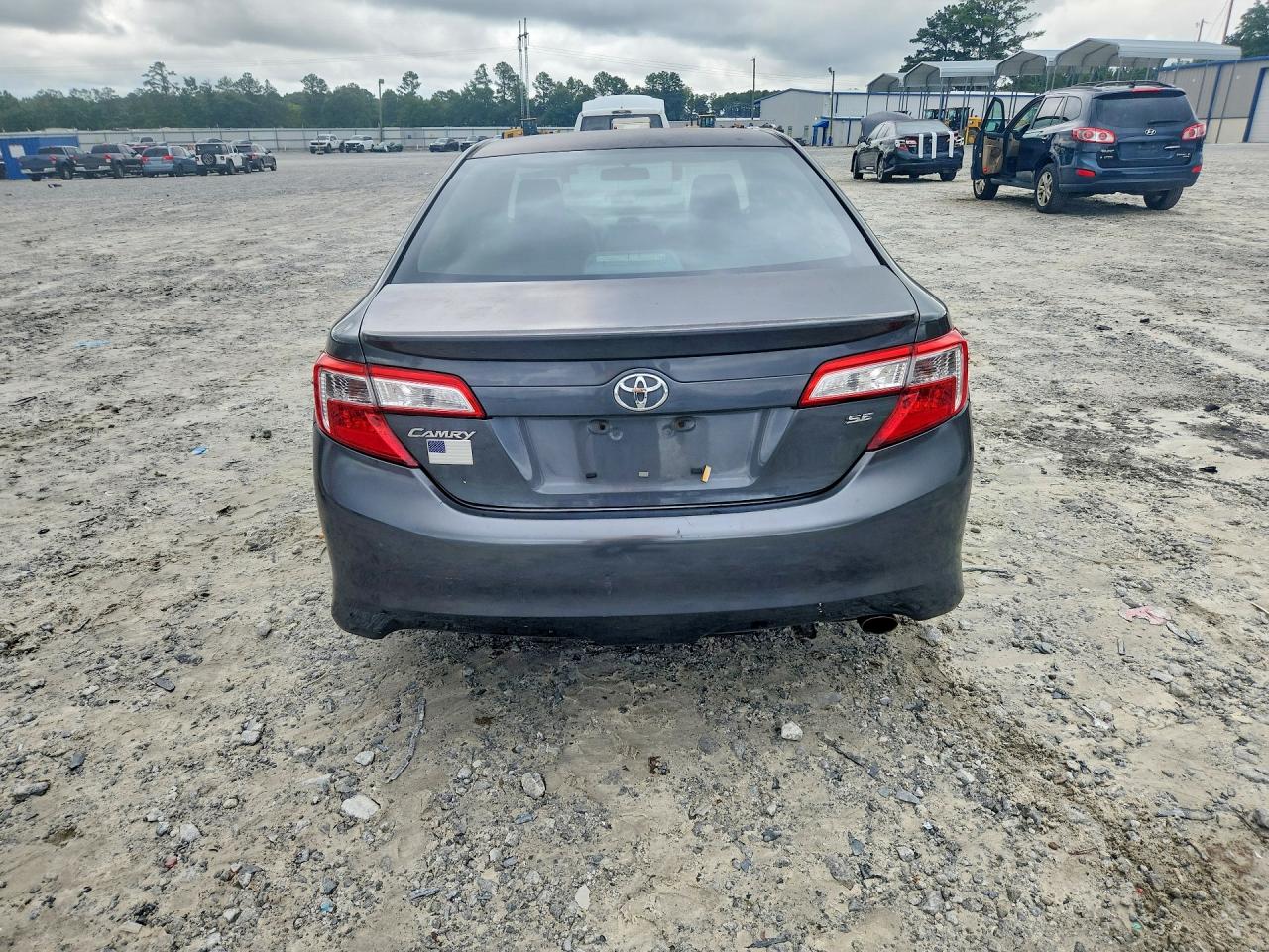 2012 Toyota Camry Se Gray vin: 4T1BF1FK6CU078670