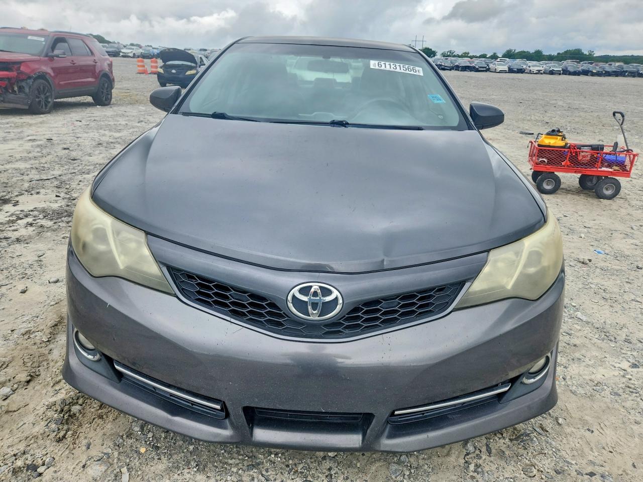 2012 Toyota Camry Se Gray vin: 4T1BF1FK6CU078670