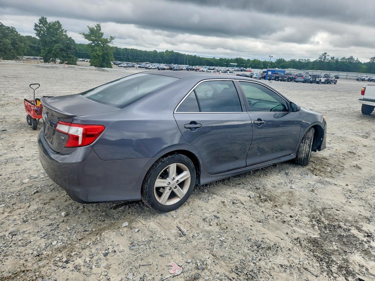 2012 Toyota Camry Se Gray vin: 4T1BF1FK6CU078670