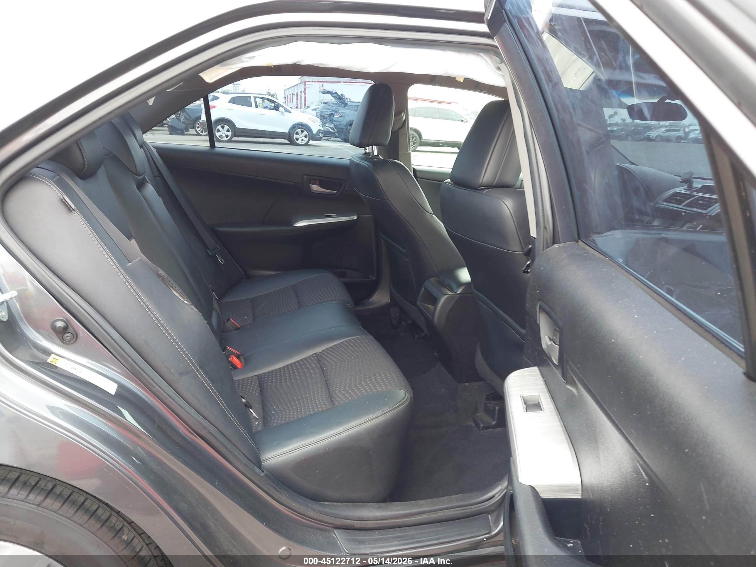 2012 Toyota Camry Se Gray vin: 4T1BF1FK6CU079060
