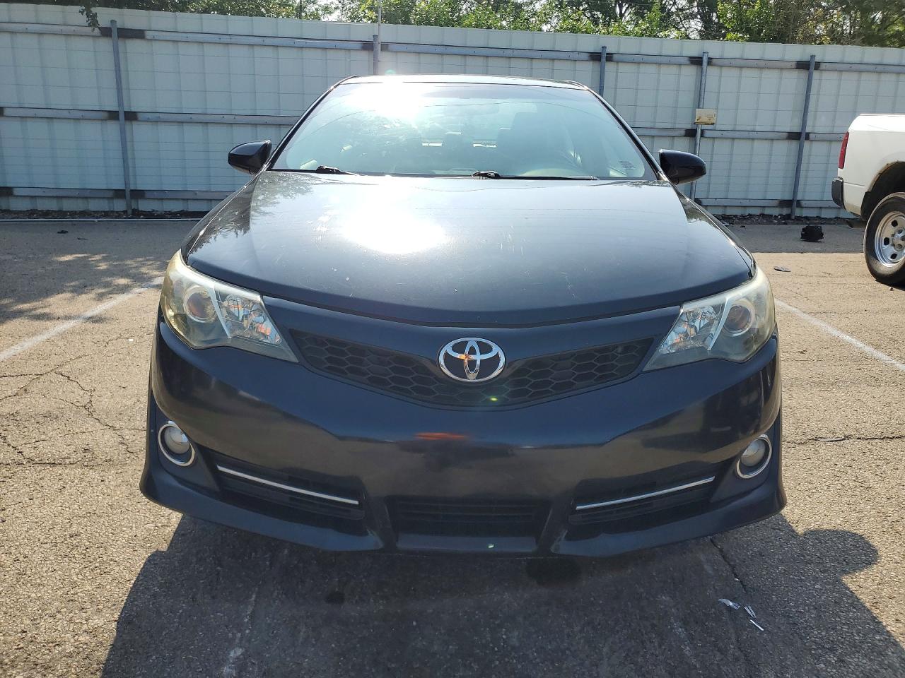 2012 Toyota Camry Se Black vin: 4T1BF1FK6CU082668