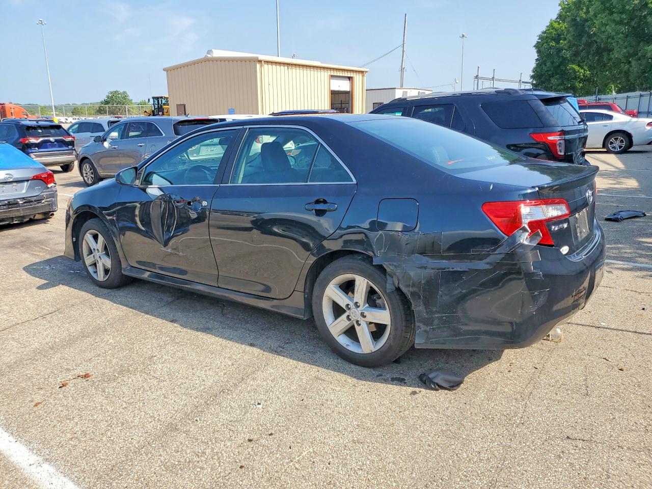 2012 Toyota Camry Se Black vin: 4T1BF1FK6CU082668