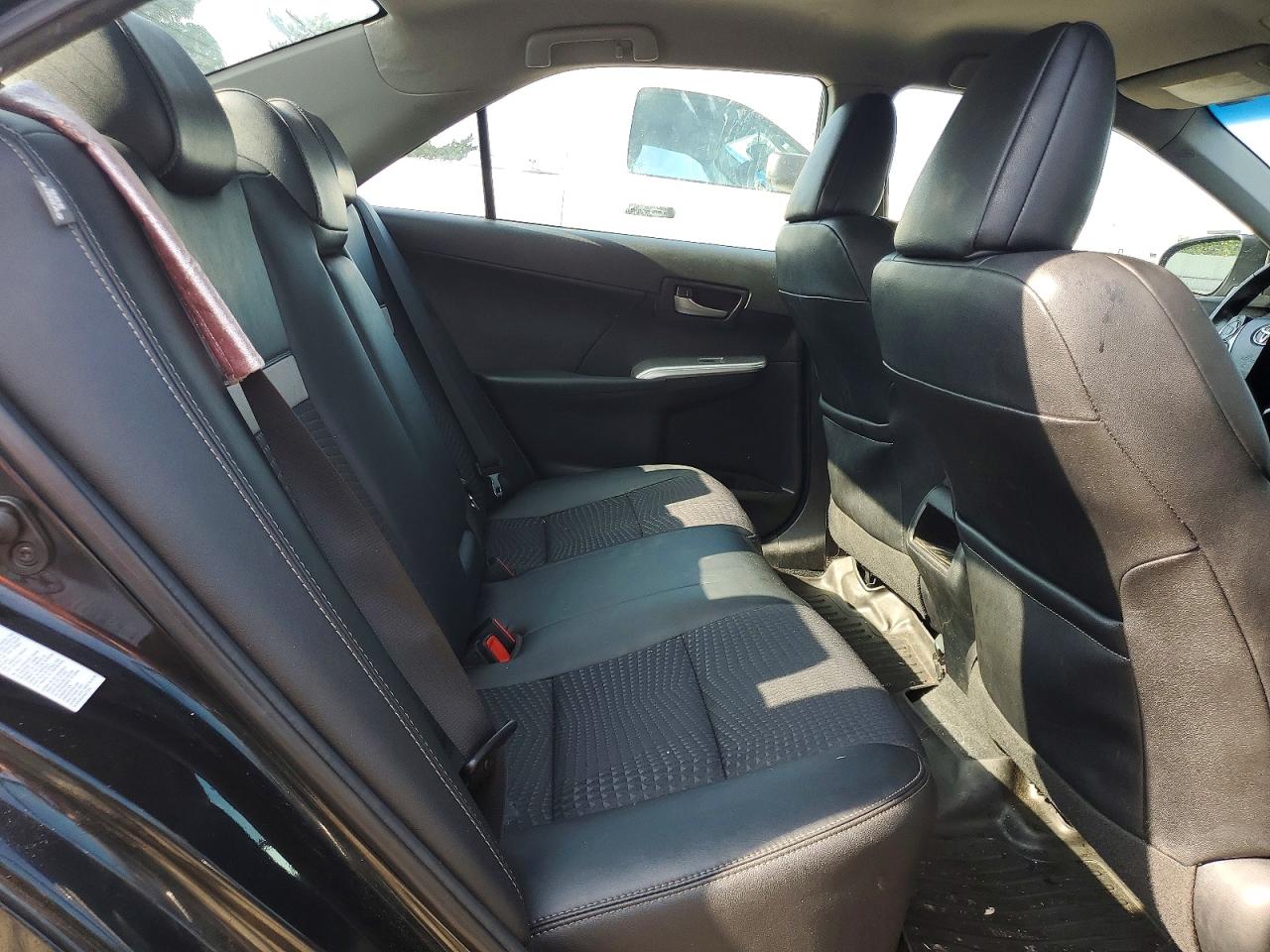 2012 Toyota Camry Se Black vin: 4T1BF1FK6CU082668