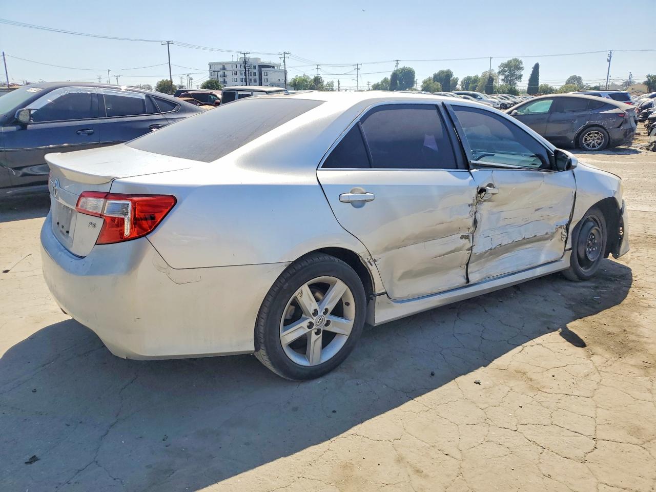 2012 Toyota Camry Se Серебряный vin: 4T1BF1FK6CU083304