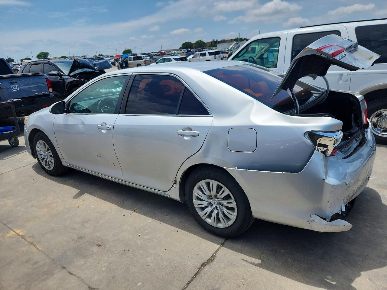 2012 Toyota Camry Le Silver vin: 4T1BF1FK6CU084839