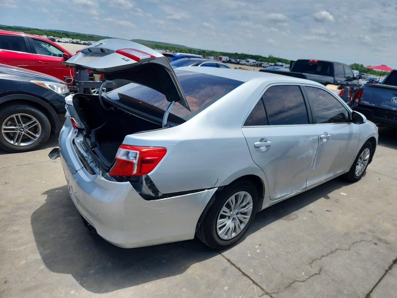 2012 Toyota Camry Le Silver vin: 4T1BF1FK6CU084839