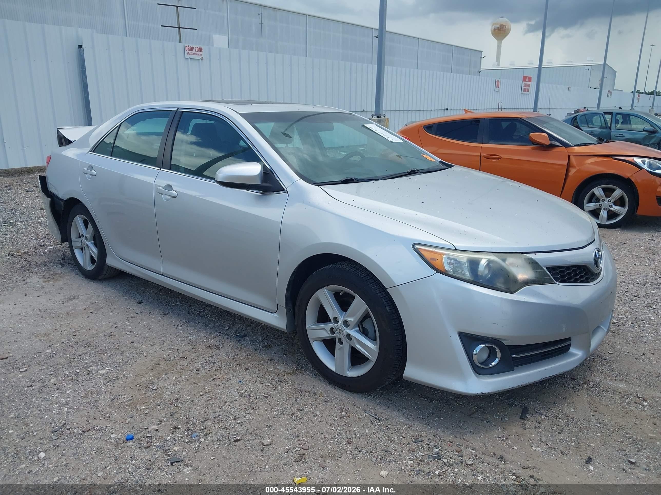 2012 Toyota Camry Se Silver vin: 4T1BF1FK6CU089362