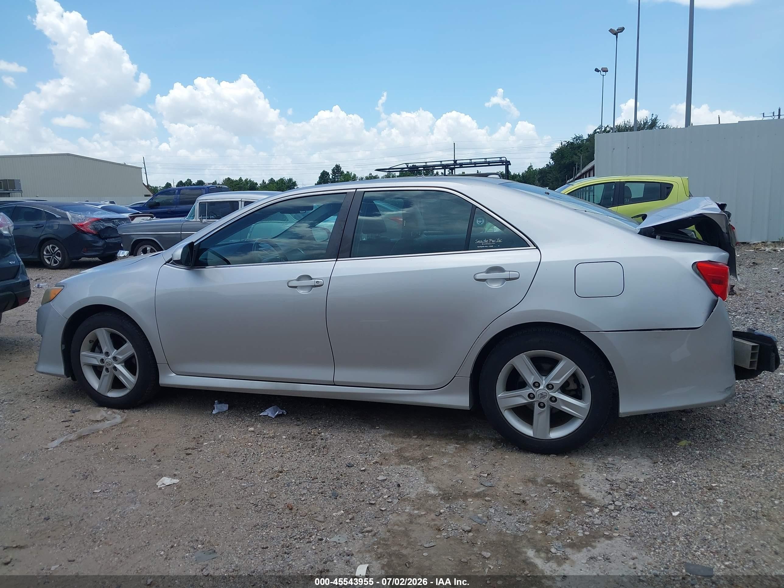 2012 Toyota Camry Se Серебряный vin: 4T1BF1FK6CU089362