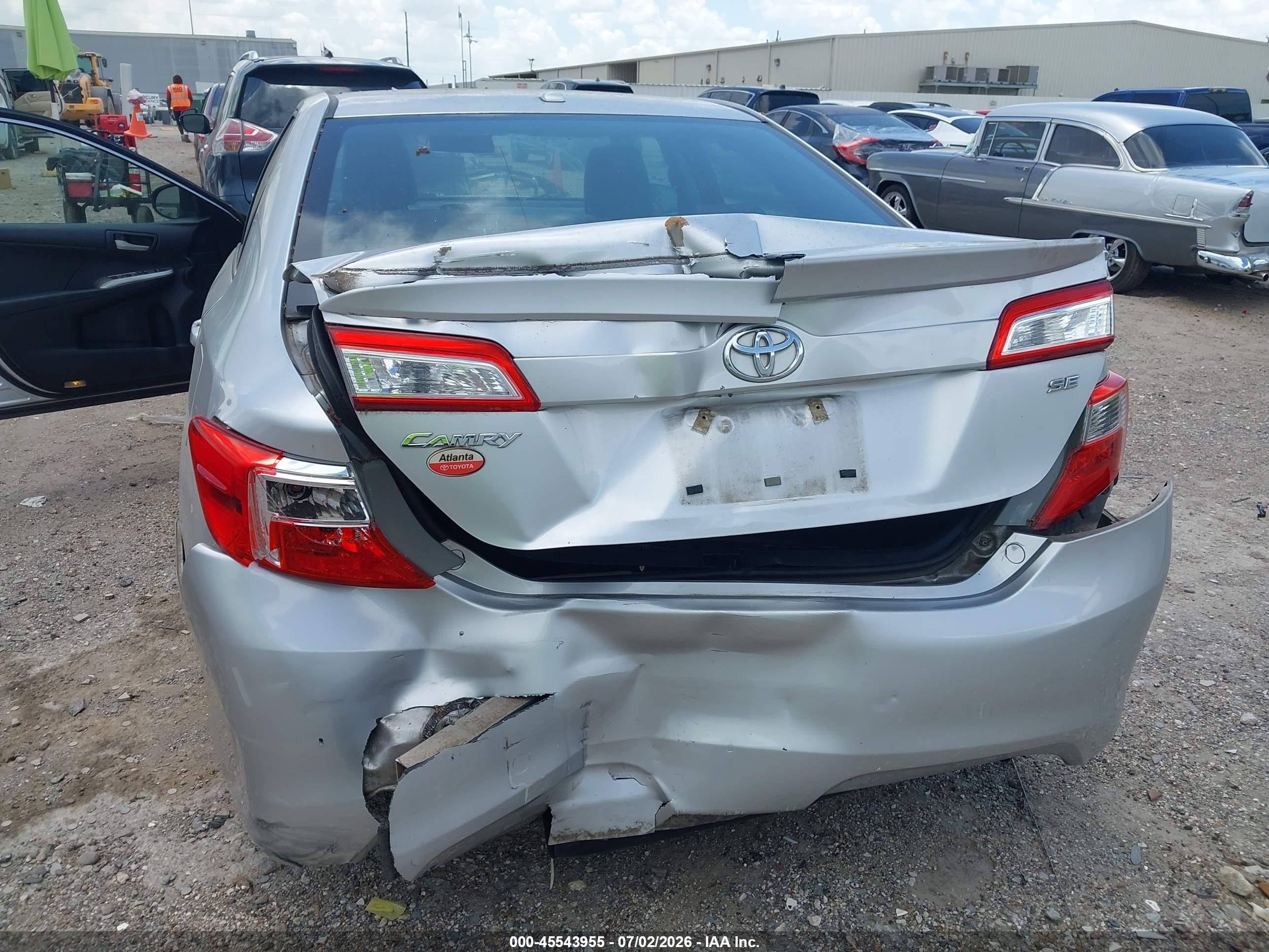 2012 Toyota Camry Se Серебряный vin: 4T1BF1FK6CU089362