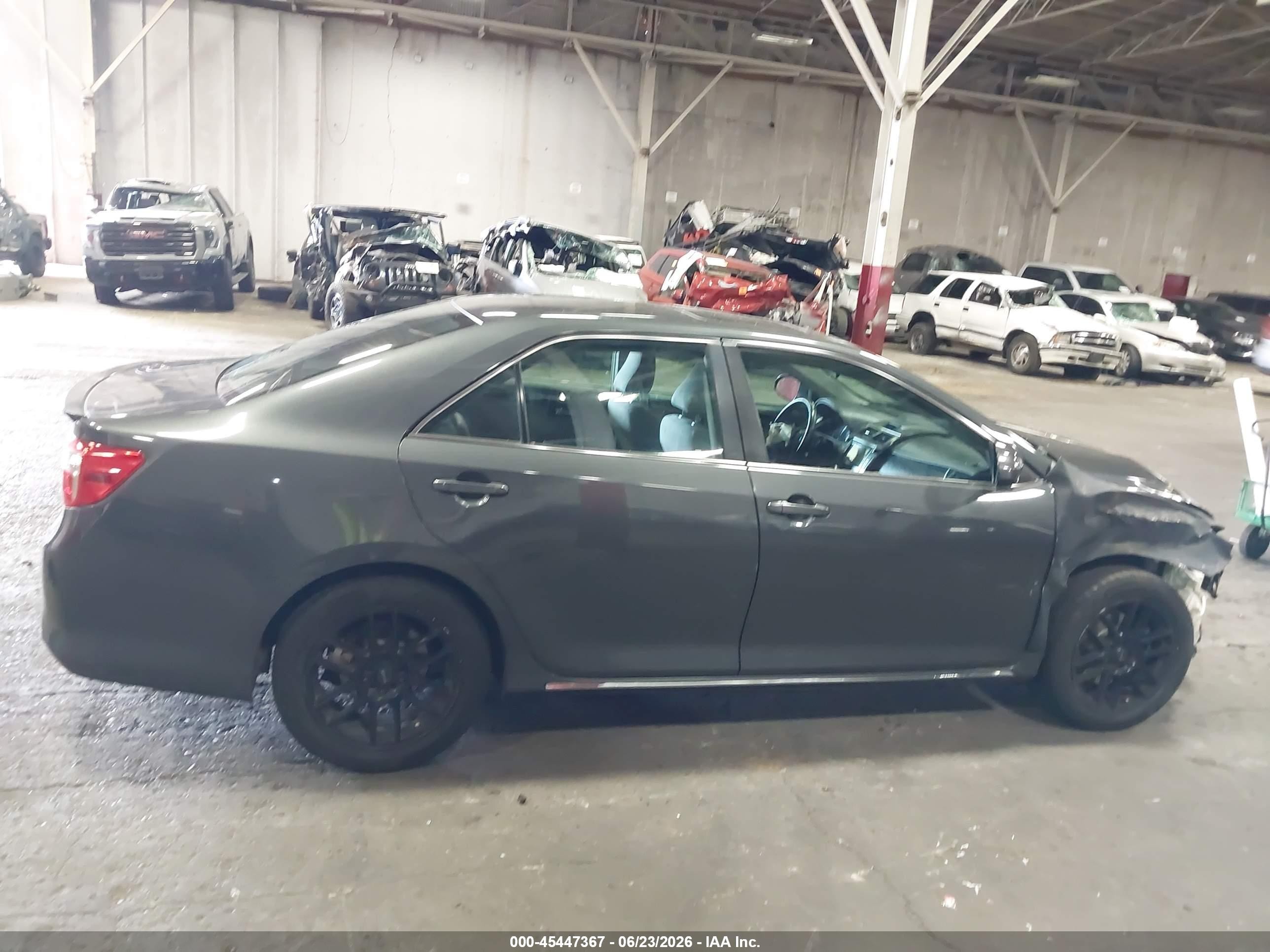 2012 Toyota Camry Xle Gray vin: 4T1BF1FK6CU092455