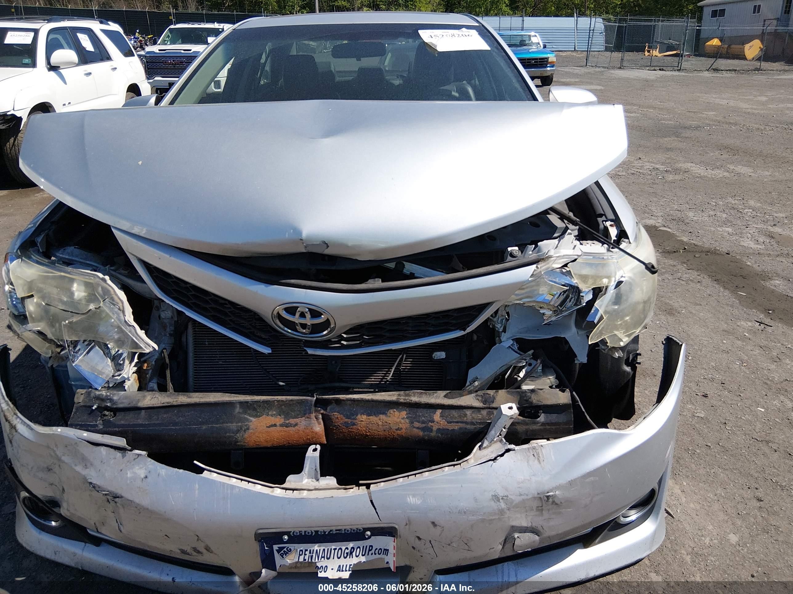 2012 Toyota Camry Se Серебряный vin: 4T1BF1FK6CU106547
