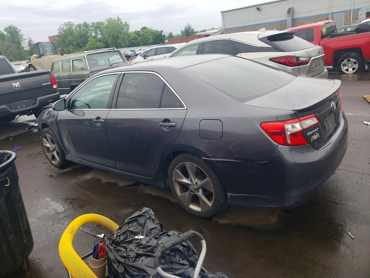 2012 Toyota Camry Se Gray vin: 4T1BF1FK6CU109951