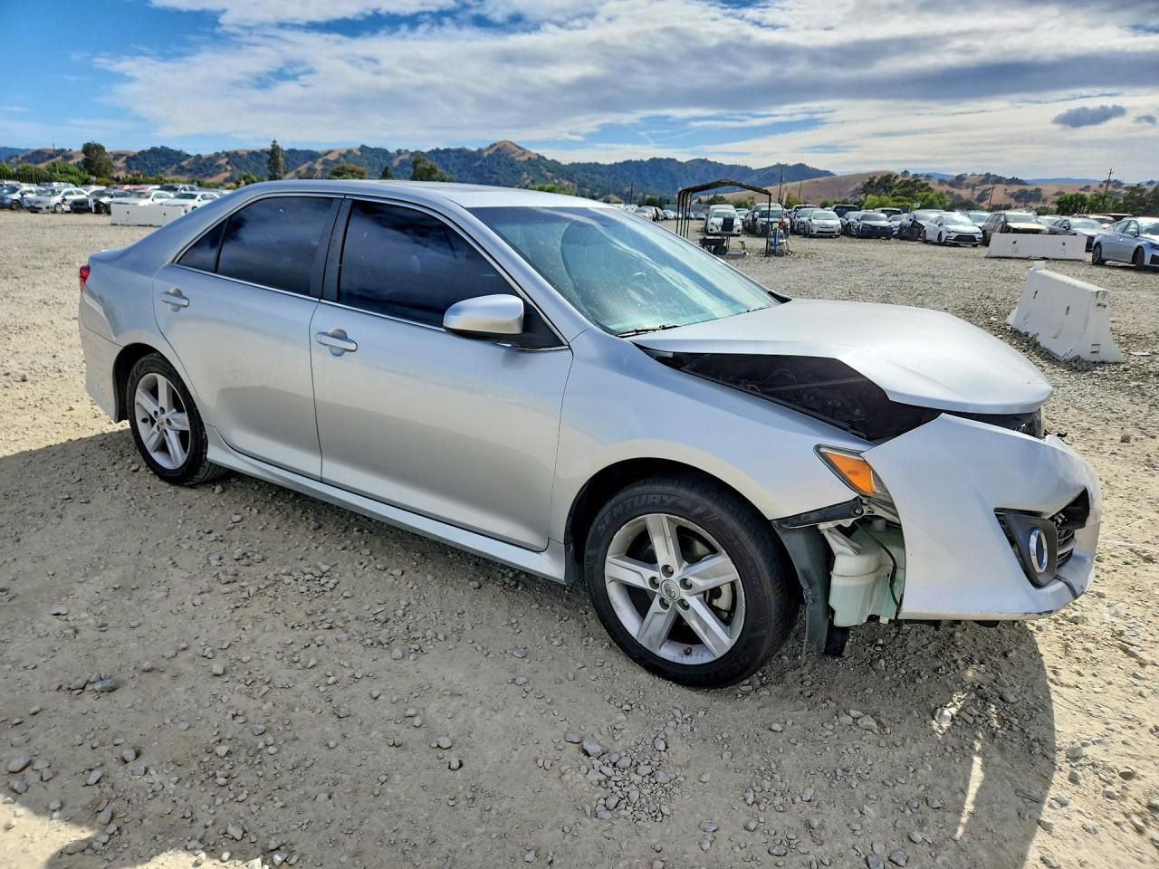2012 Toyota Camry Se Silver vin: 4T1BF1FK6CU119413