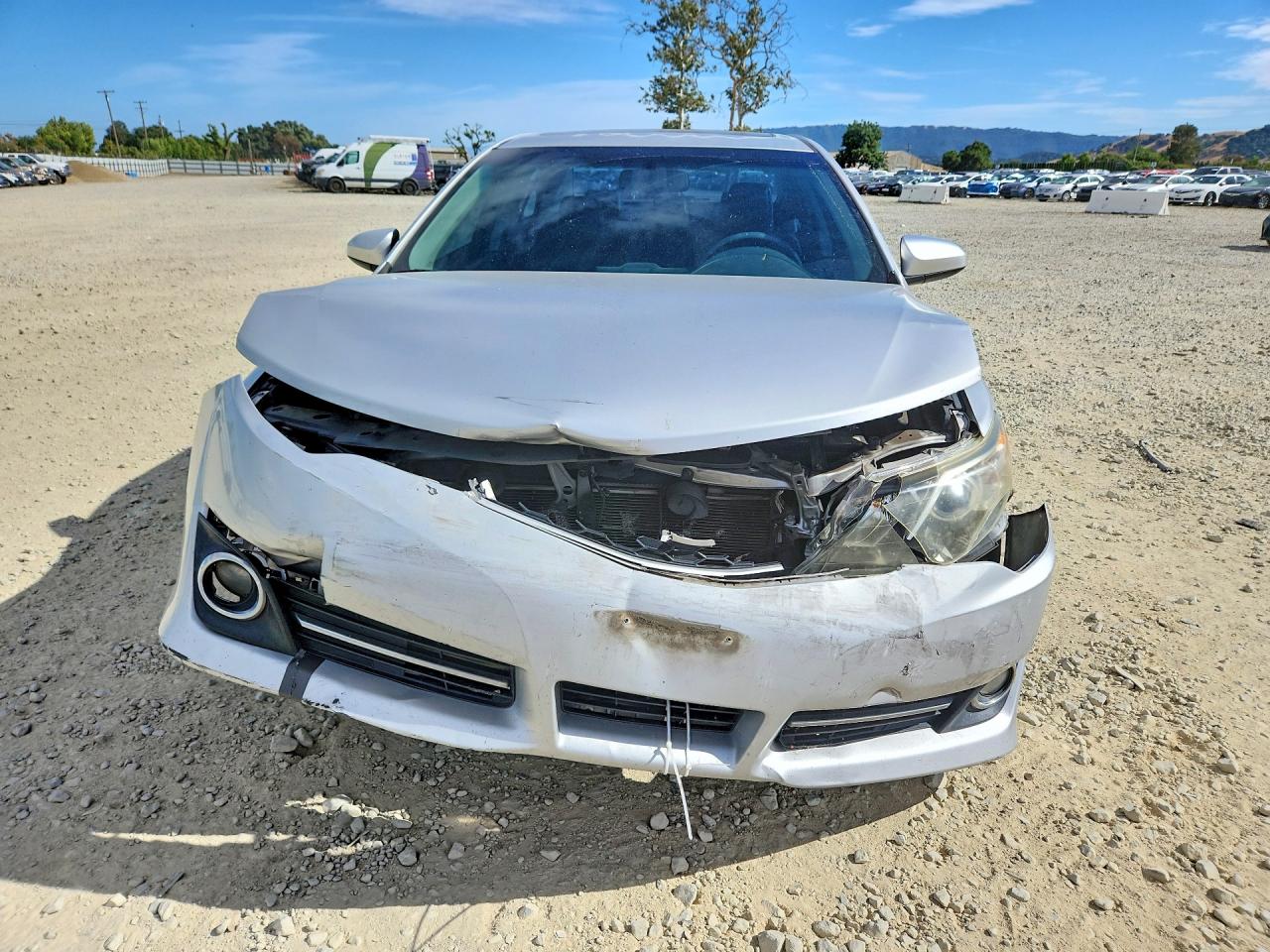 2012 Toyota Camry Se Silver vin: 4T1BF1FK6CU119413