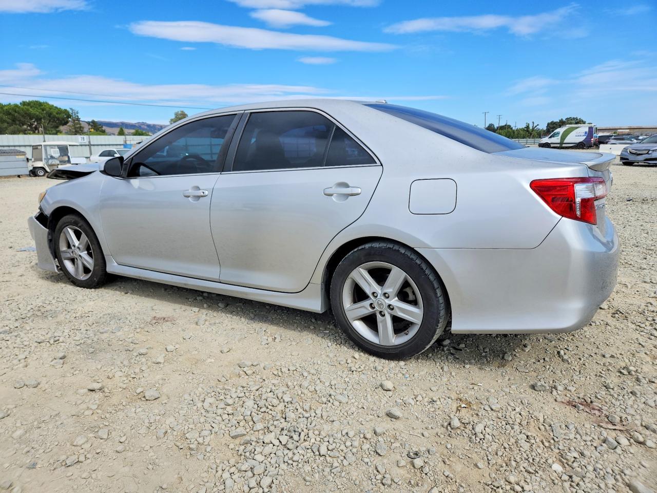 2012 Toyota Camry Se Silver vin: 4T1BF1FK6CU119413