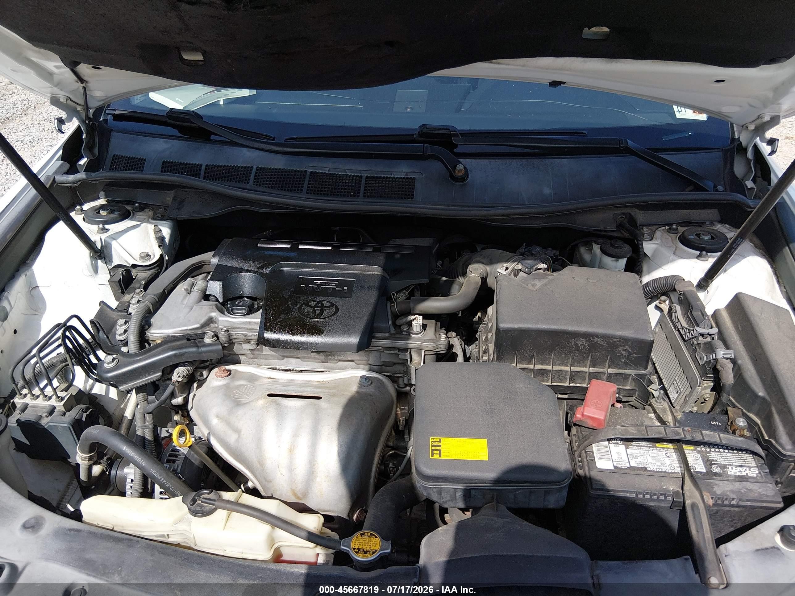 2012 Toyota Camry Se White vin: 4T1BF1FK6CU127608