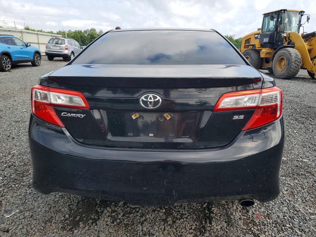 2012 Toyota Camry Base Black vin: 4T1BF1FK6CU131450