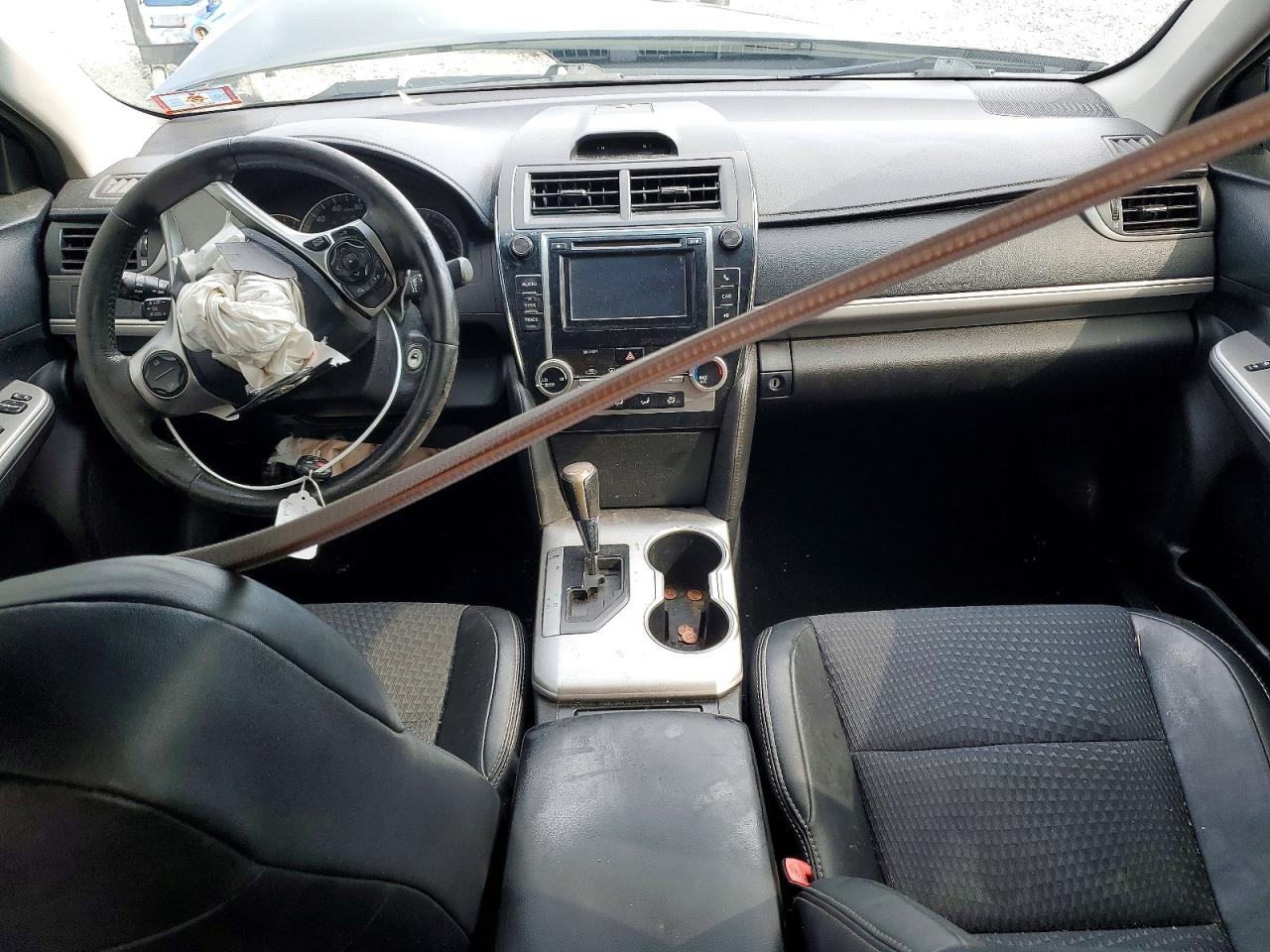 2012 Toyota Camry Base Black vin: 4T1BF1FK6CU131450