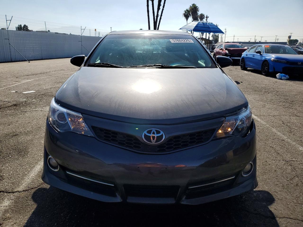 2012 Toyota Camry Se Серый vin: 4T1BF1FK6CU135966