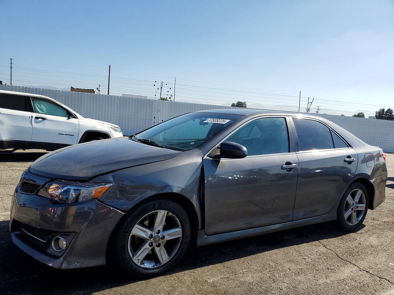 2012 Toyota Camry Se Серый vin: 4T1BF1FK6CU135966