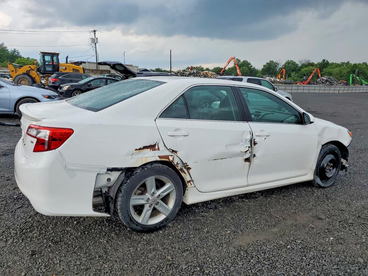 2012 Toyota Camry Se White vin: 4T1BF1FK6CU142920