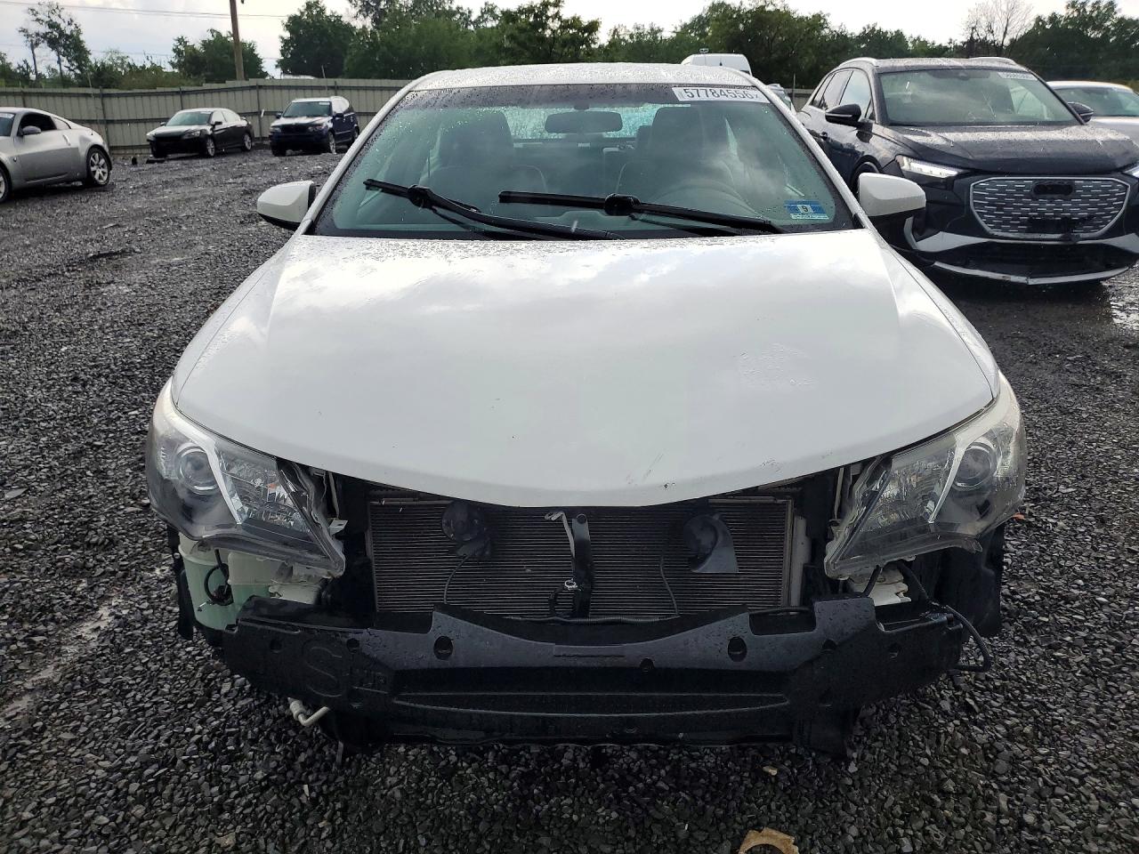 2012 Toyota Camry Se White vin: 4T1BF1FK6CU142920