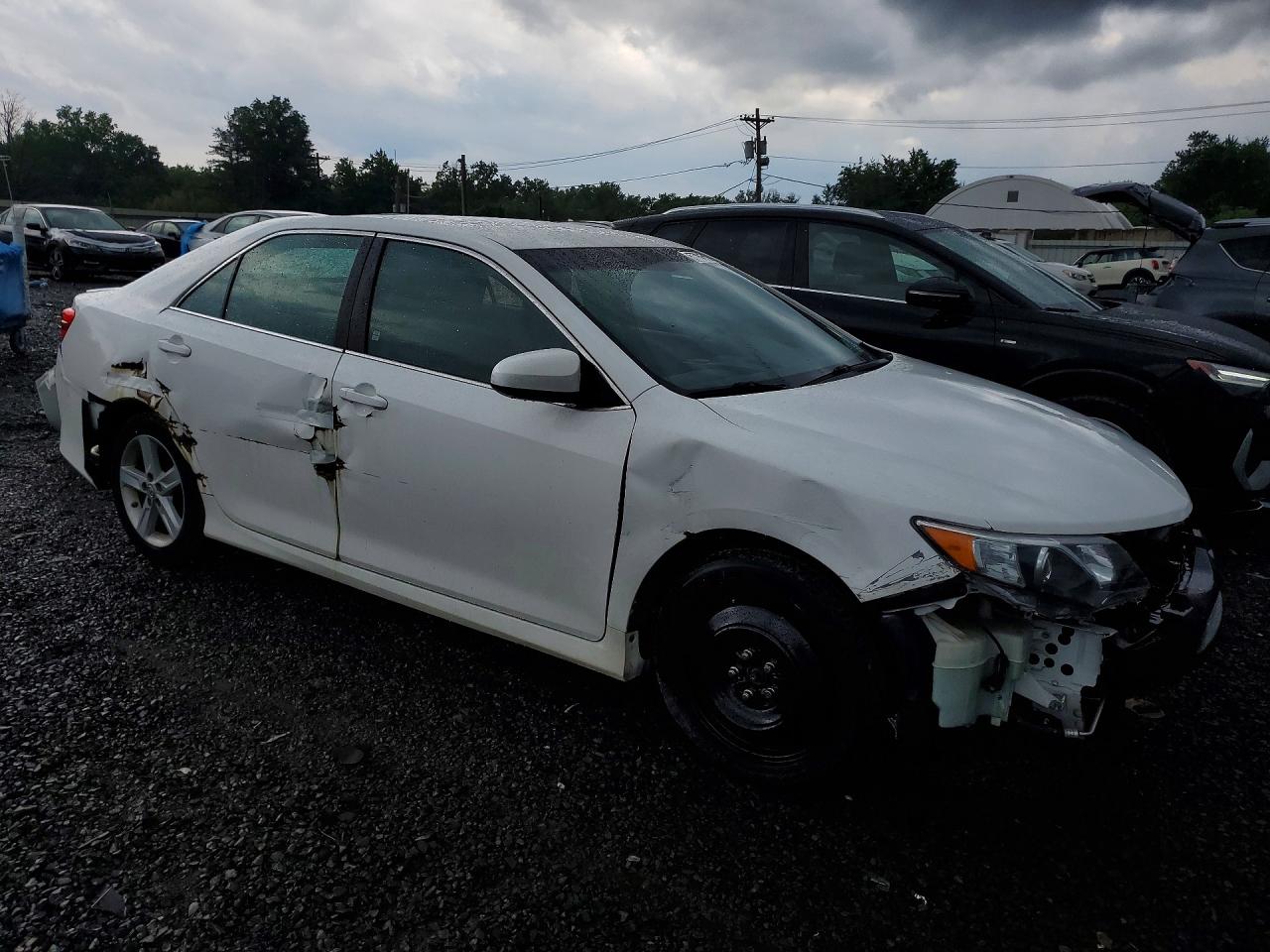 2012 Toyota Camry Se White vin: 4T1BF1FK6CU142920