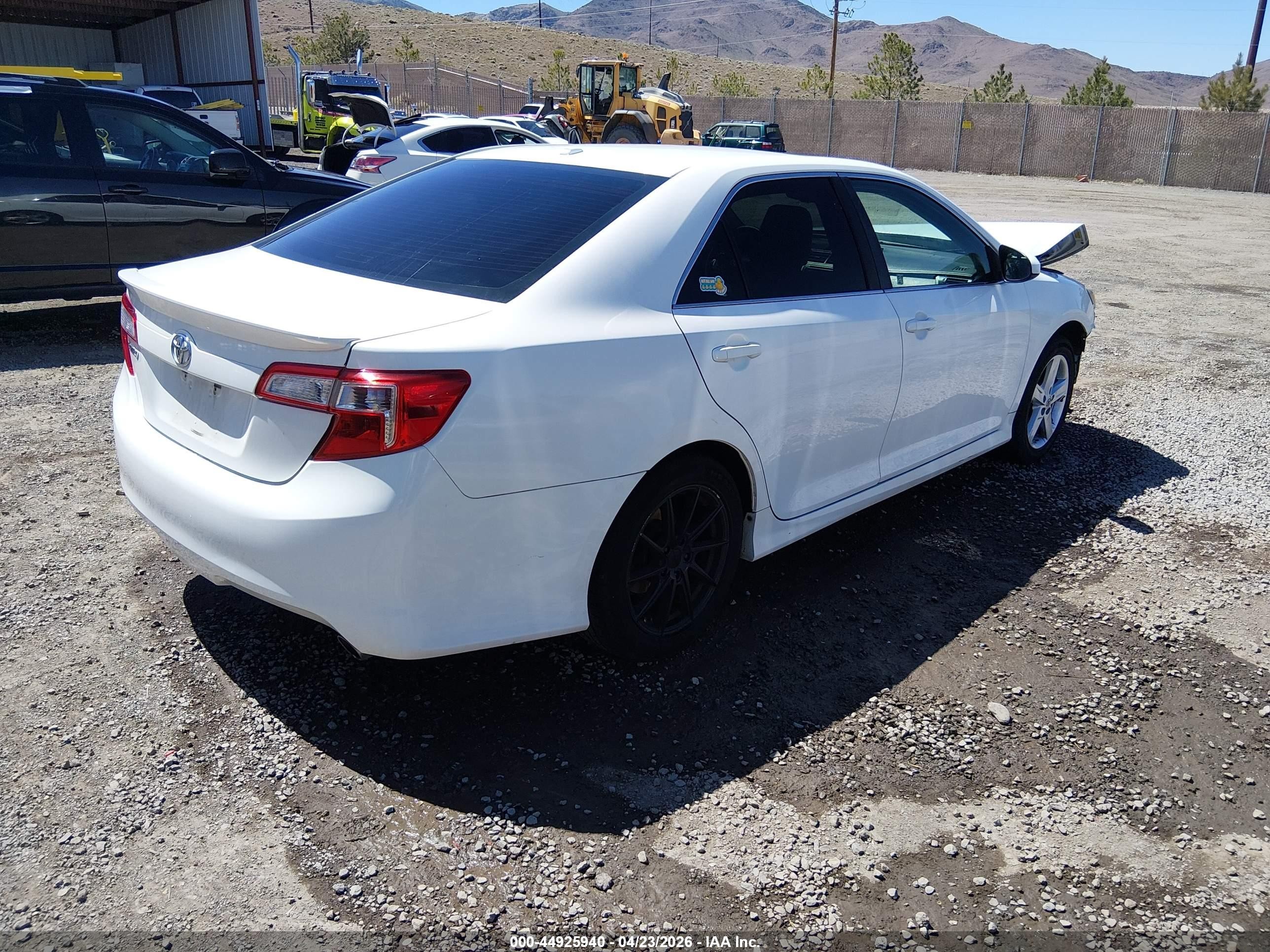 2012 Toyota Camry Se White vin: 4T1BF1FK6CU142996