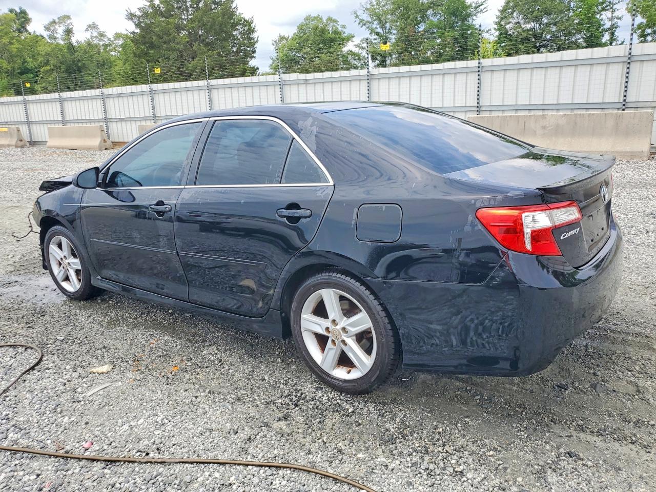 2012 Toyota Camry Se Black vin: 4T1BF1FK6CU163508