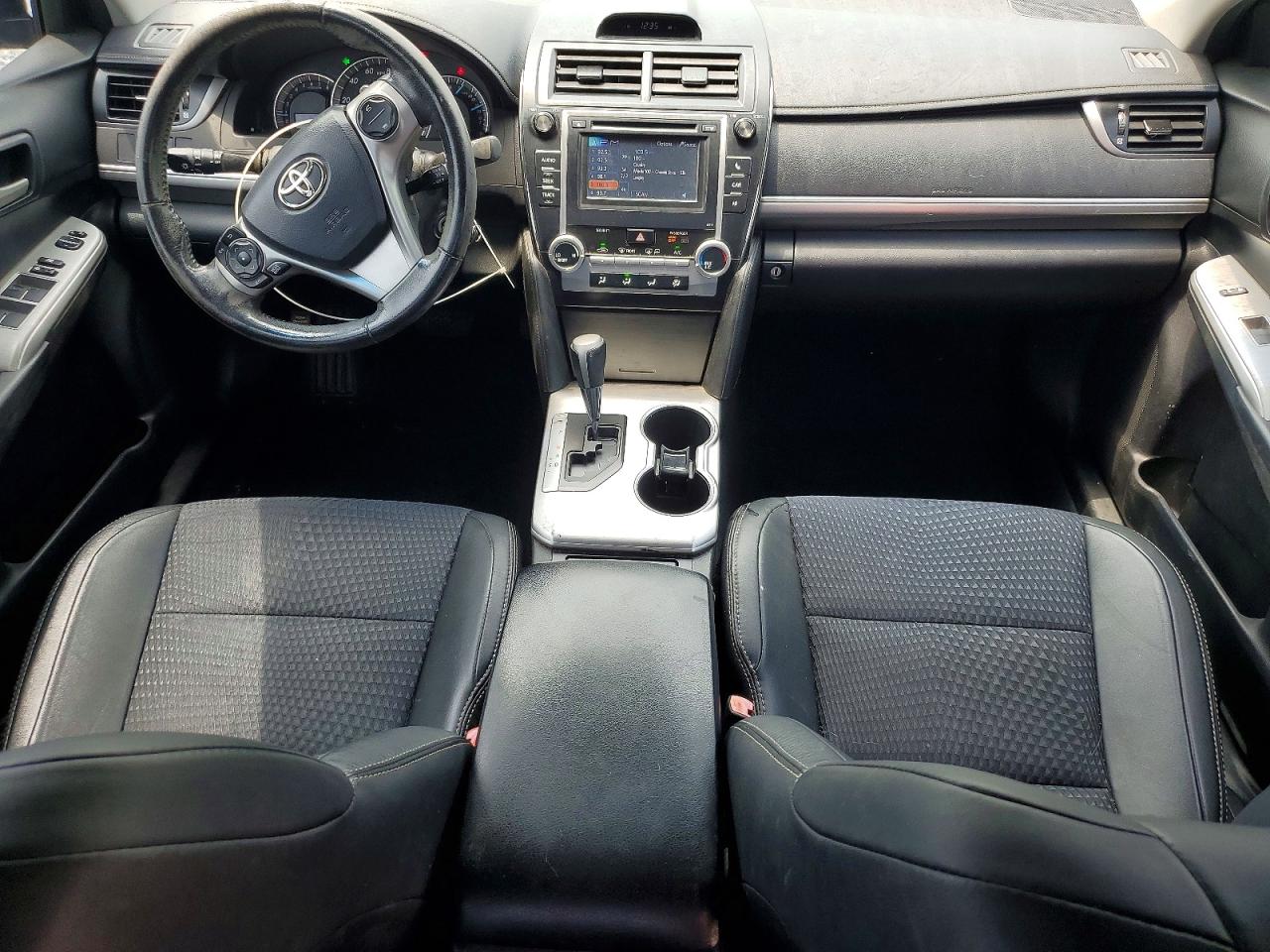 2012 Toyota Camry Se Black vin: 4T1BF1FK6CU163508