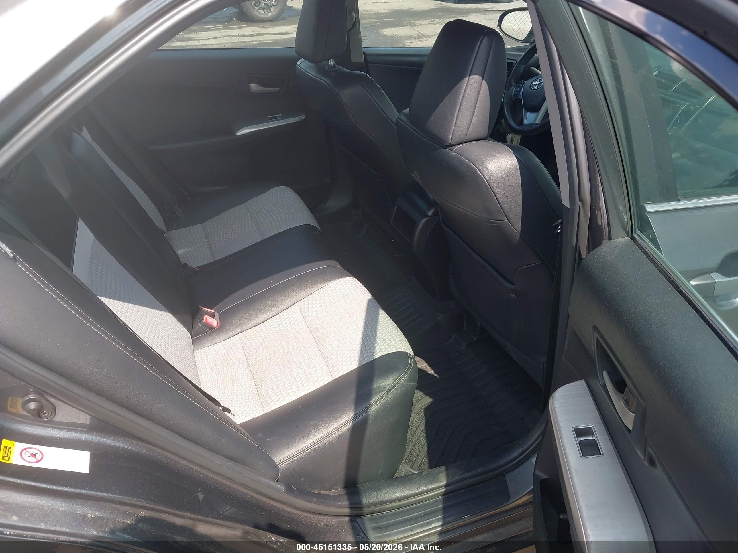 2012 Toyota Camry Se Gray vin: 4T1BF1FK6CU191549