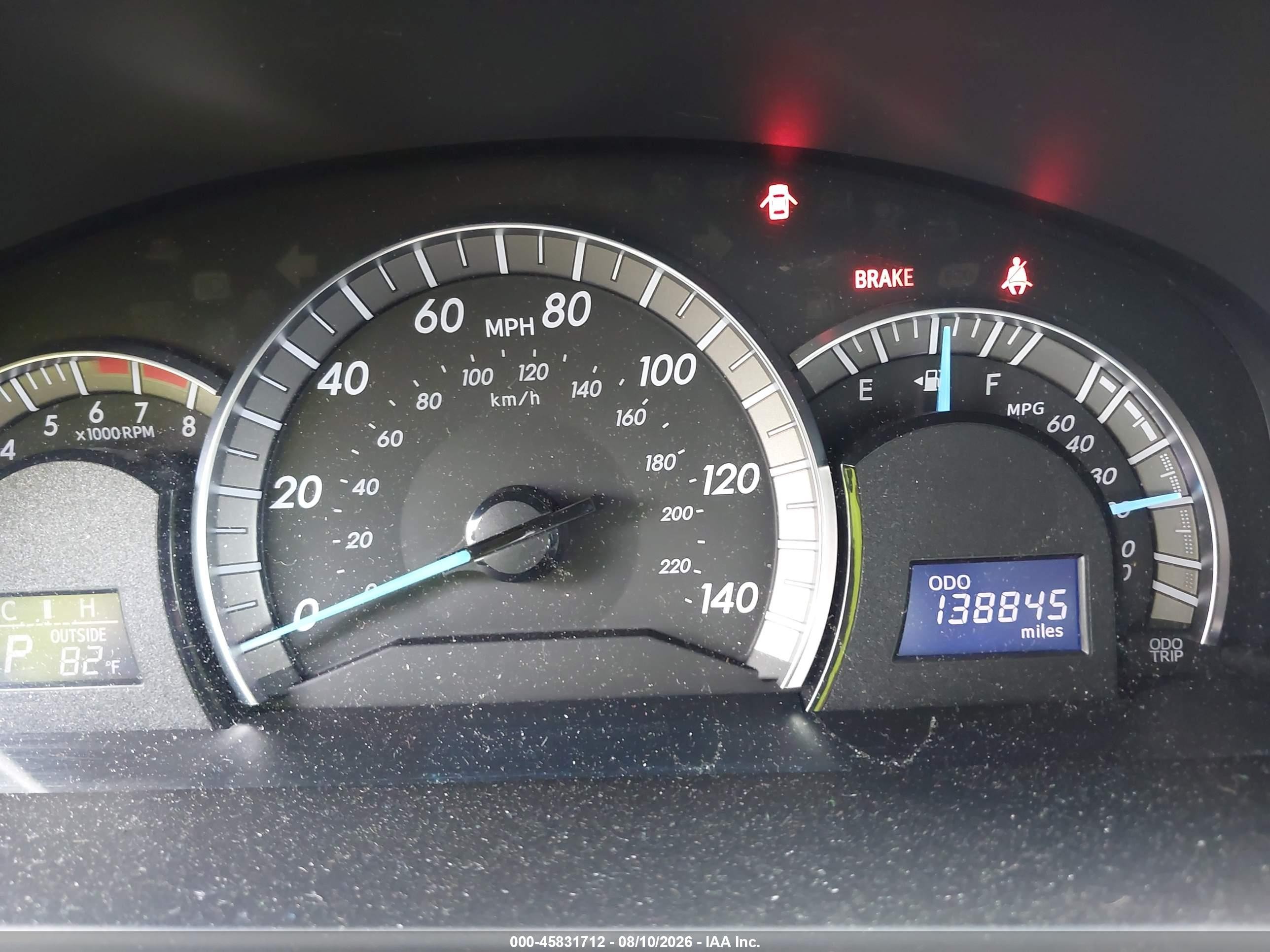 2012 Toyota Camry Se Limited Edition Черный vin: 4T1BF1FK6CU192930