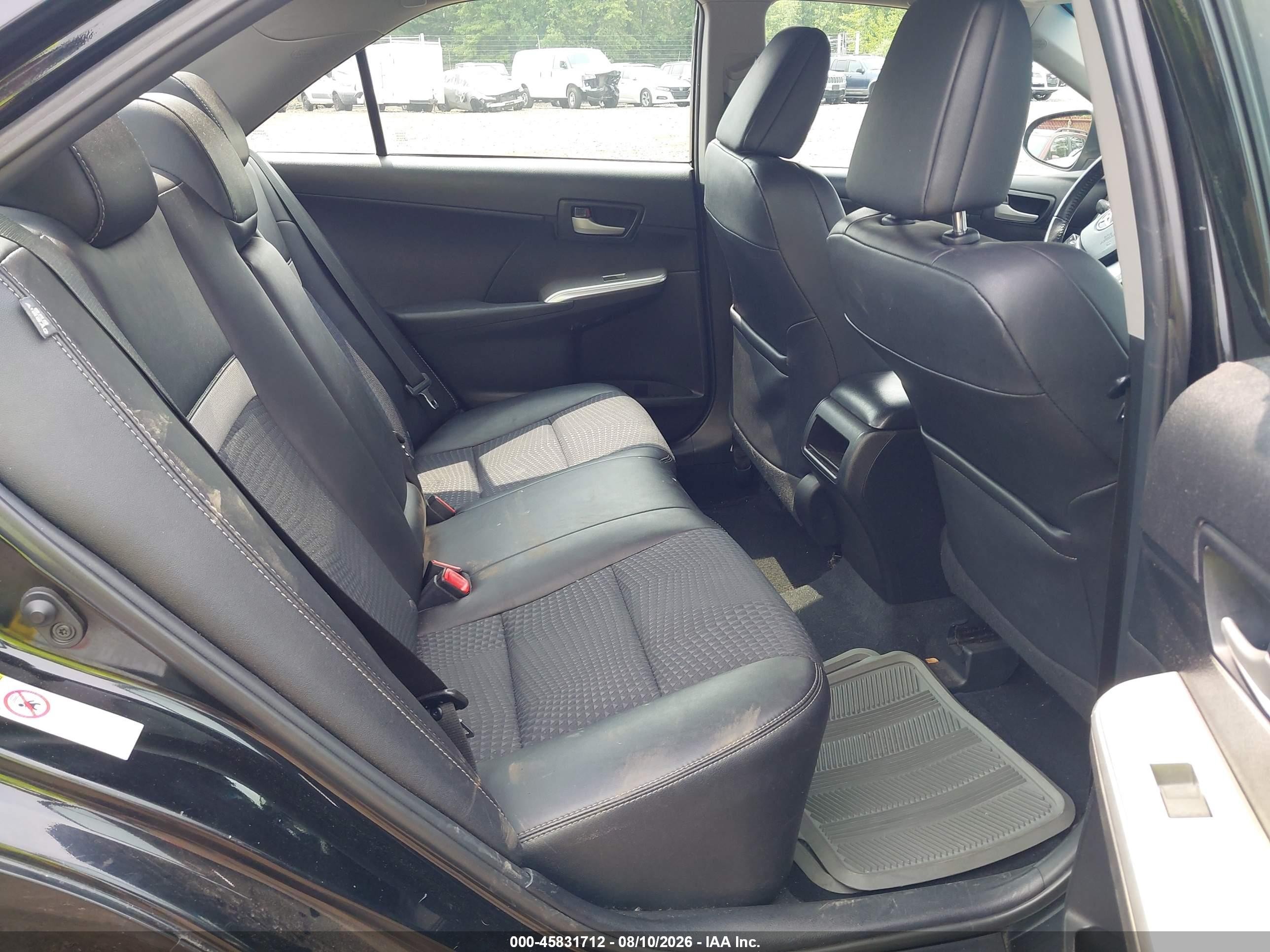 2012 Toyota Camry Se Limited Edition Черный vin: 4T1BF1FK6CU192930