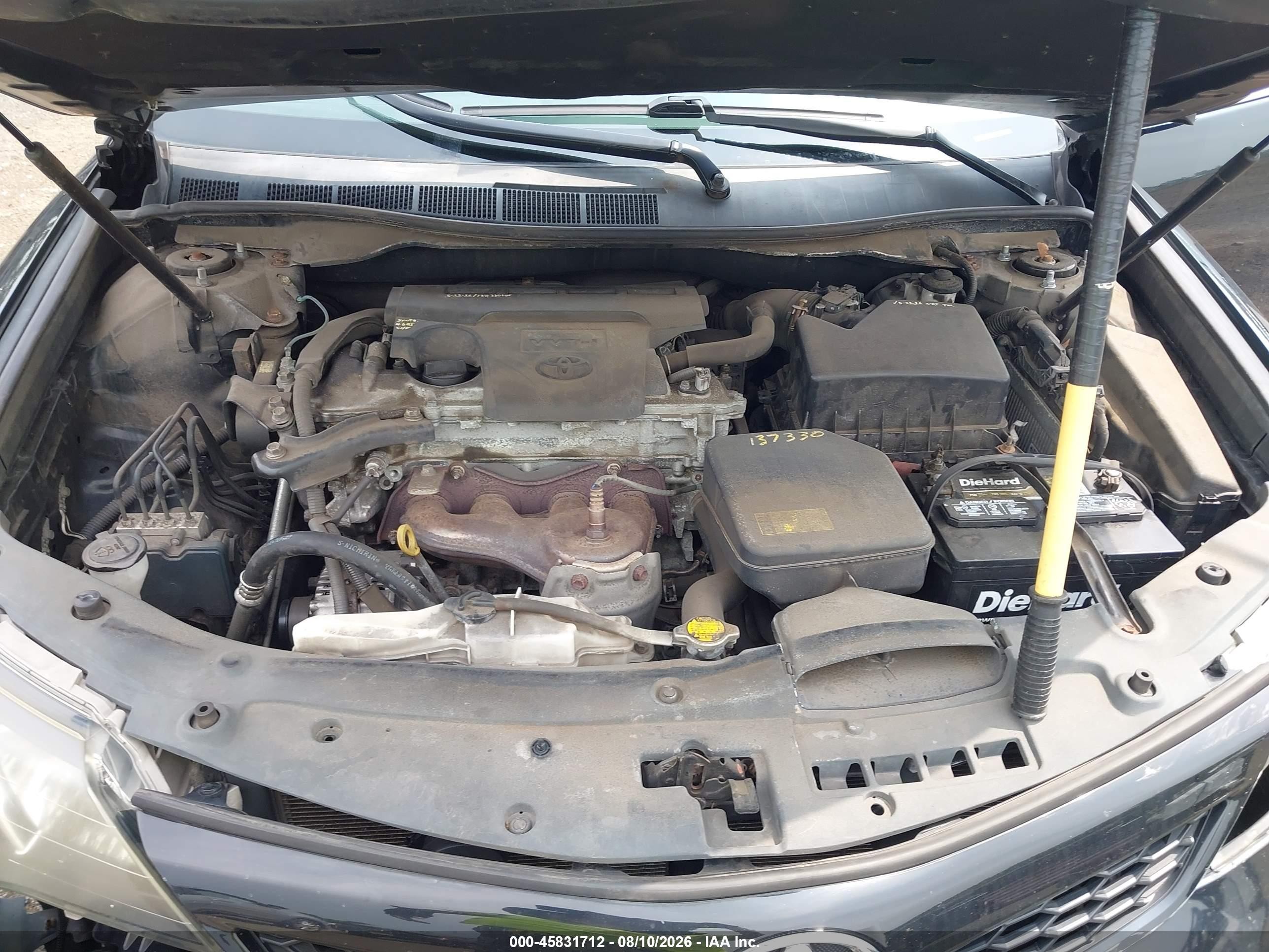 2012 Toyota Camry Se Limited Edition Черный vin: 4T1BF1FK6CU192930
