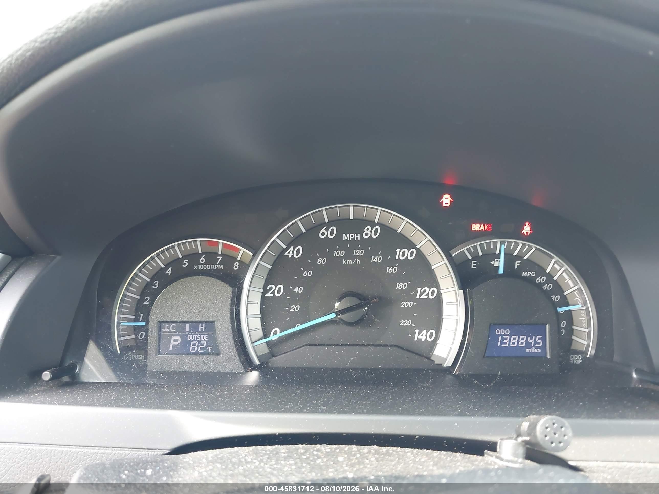 2012 Toyota Camry Se Limited Edition Черный vin: 4T1BF1FK6CU192930