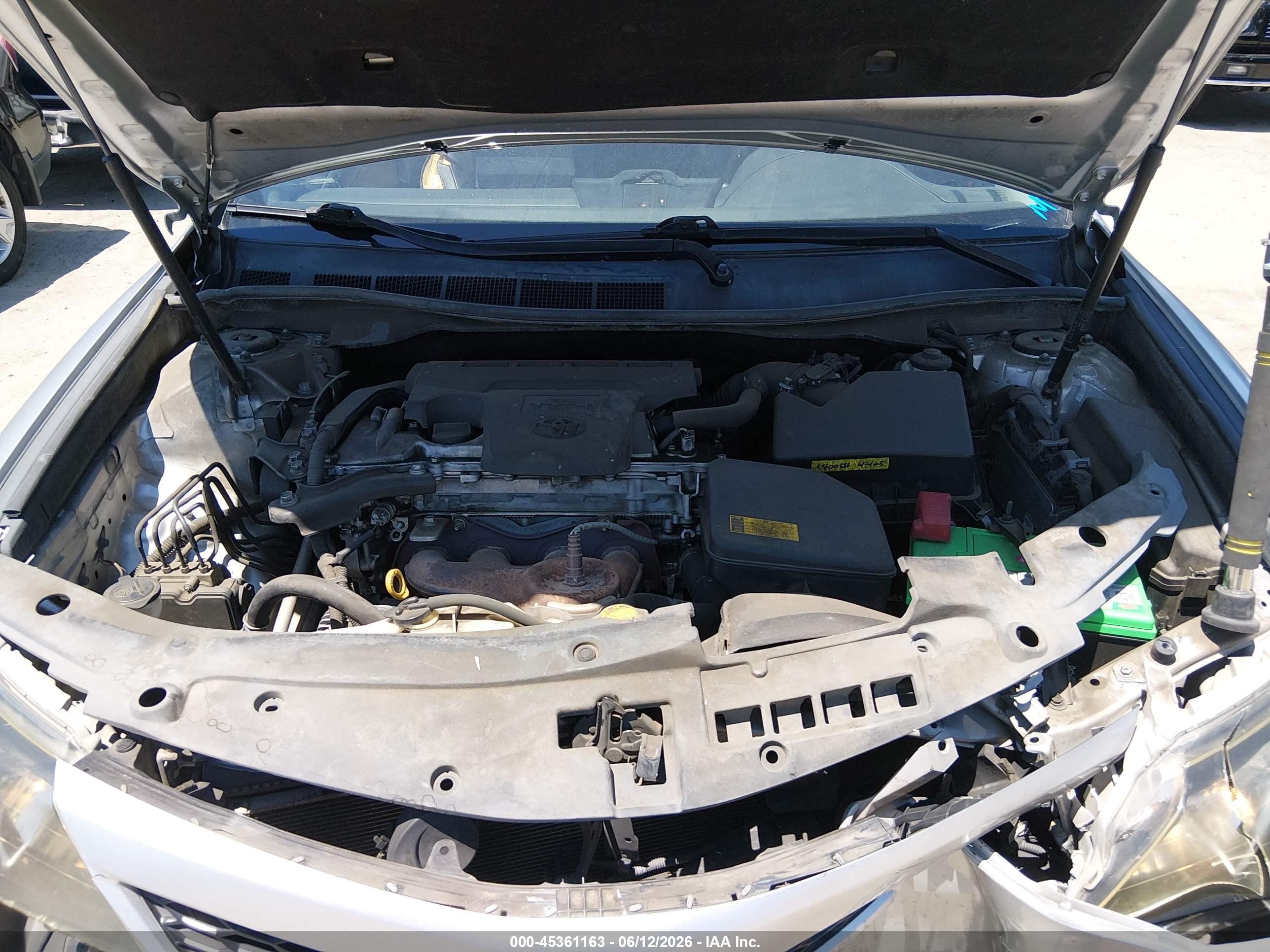 2012 Toyota Camry Se Серебряный vin: 4T1BF1FK6CU502834