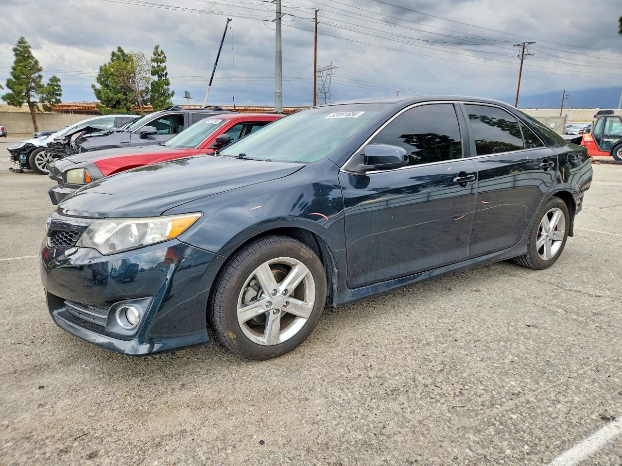 2012 Toyota Camry Se Green vin: 4T1BF1FK6CU507810