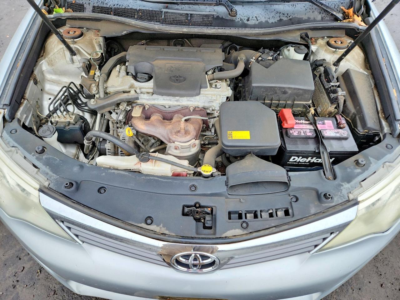 2012 Toyota Camry L Silver vin: 4T1BF1FK6CU507886