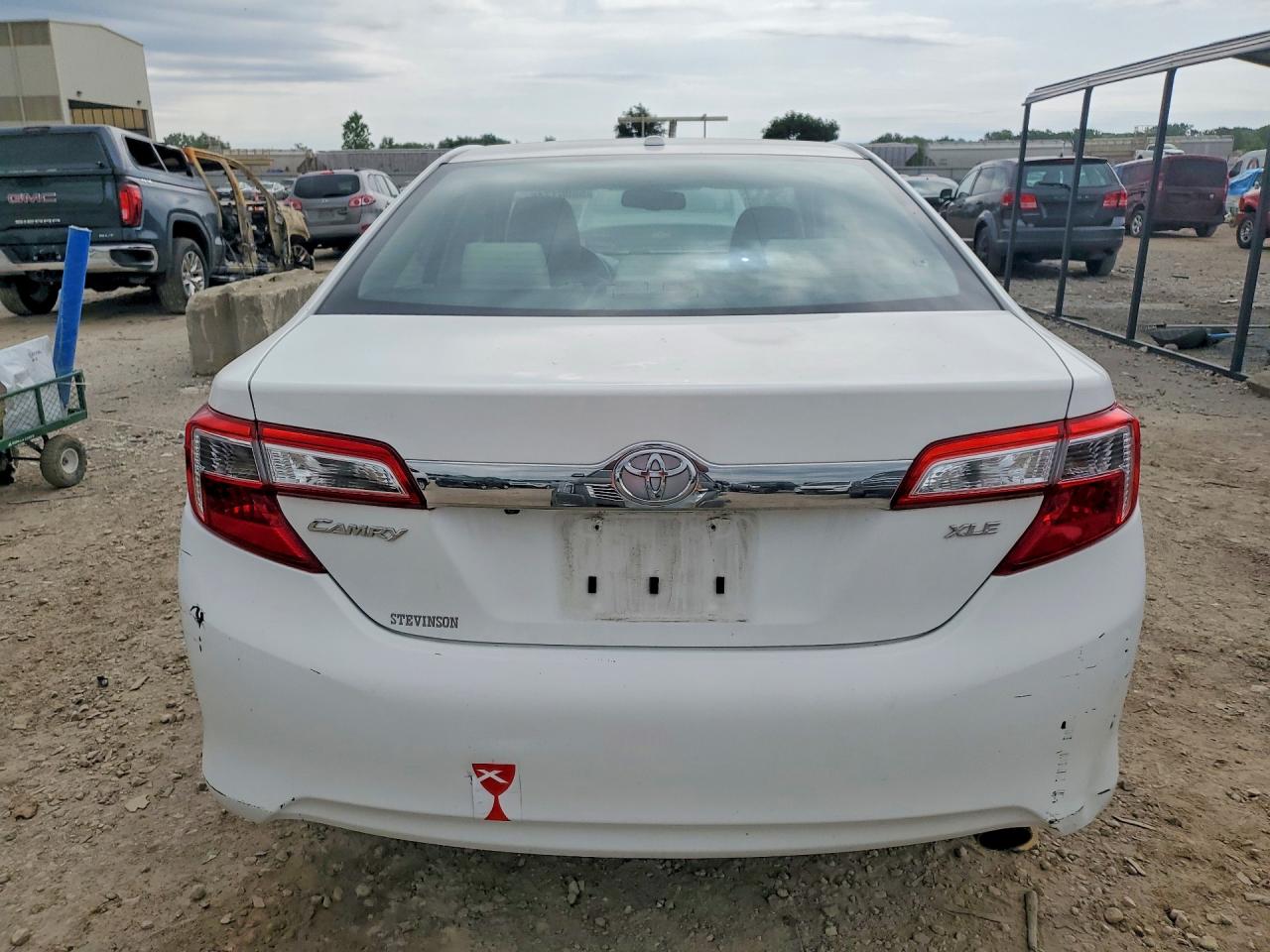 2012 Toyota Camry Xle Белый vin: 4T1BF1FK6CU510495