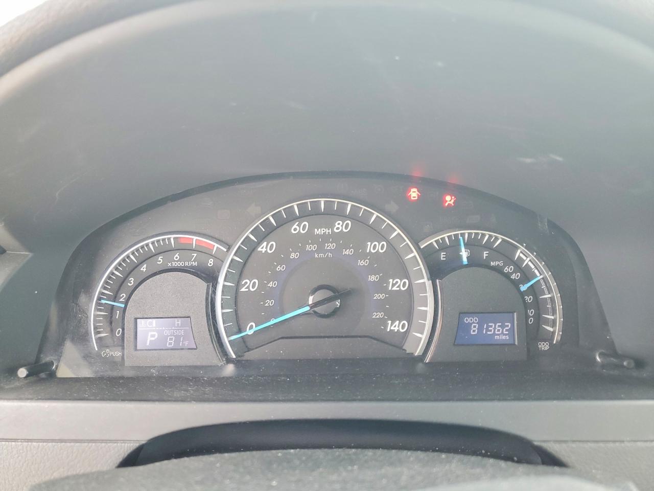 2012 Toyota Camry Xle Белый vin: 4T1BF1FK6CU510495