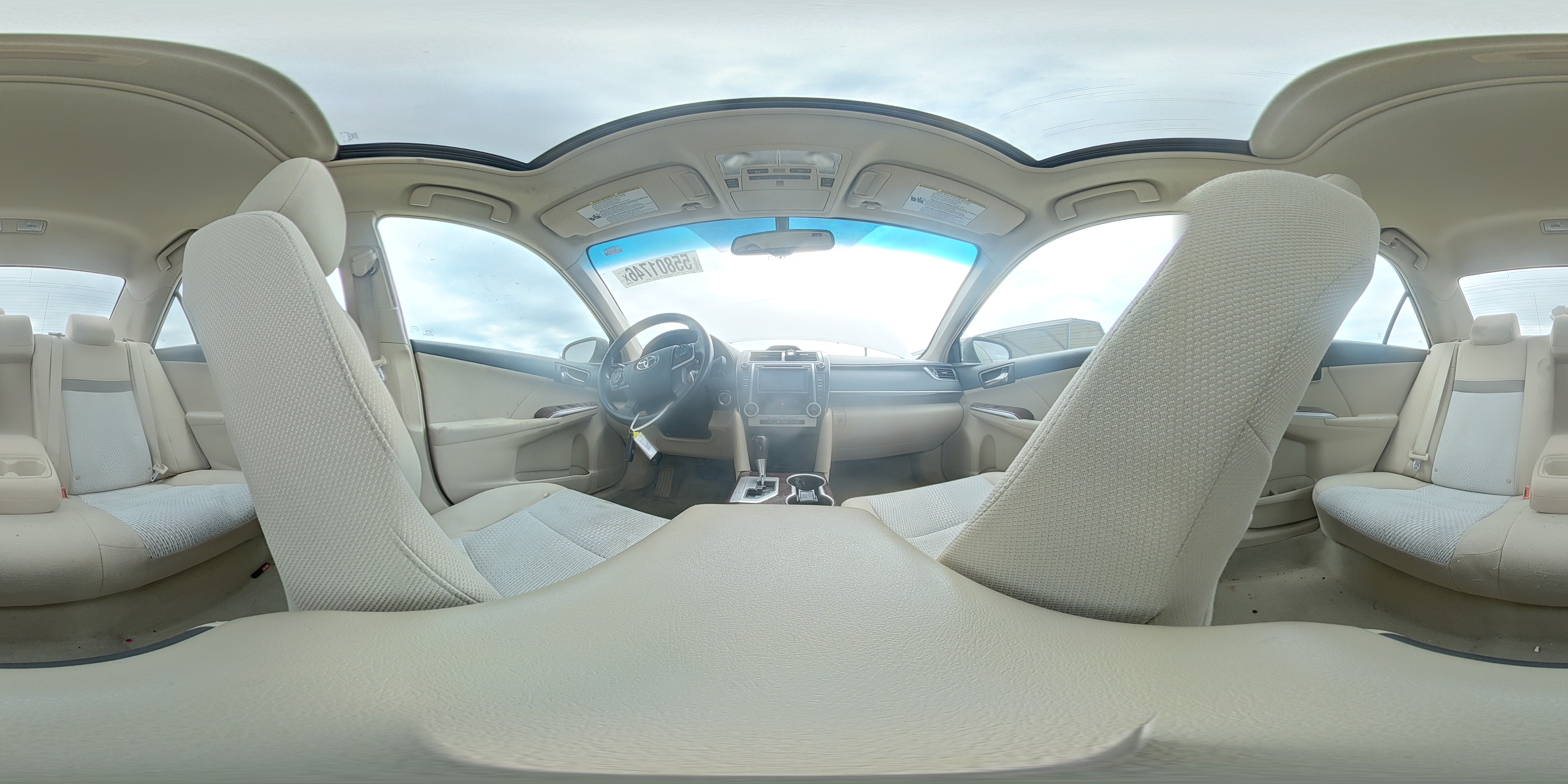 2012 Toyota Camry Xle Белый vin: 4T1BF1FK6CU510495