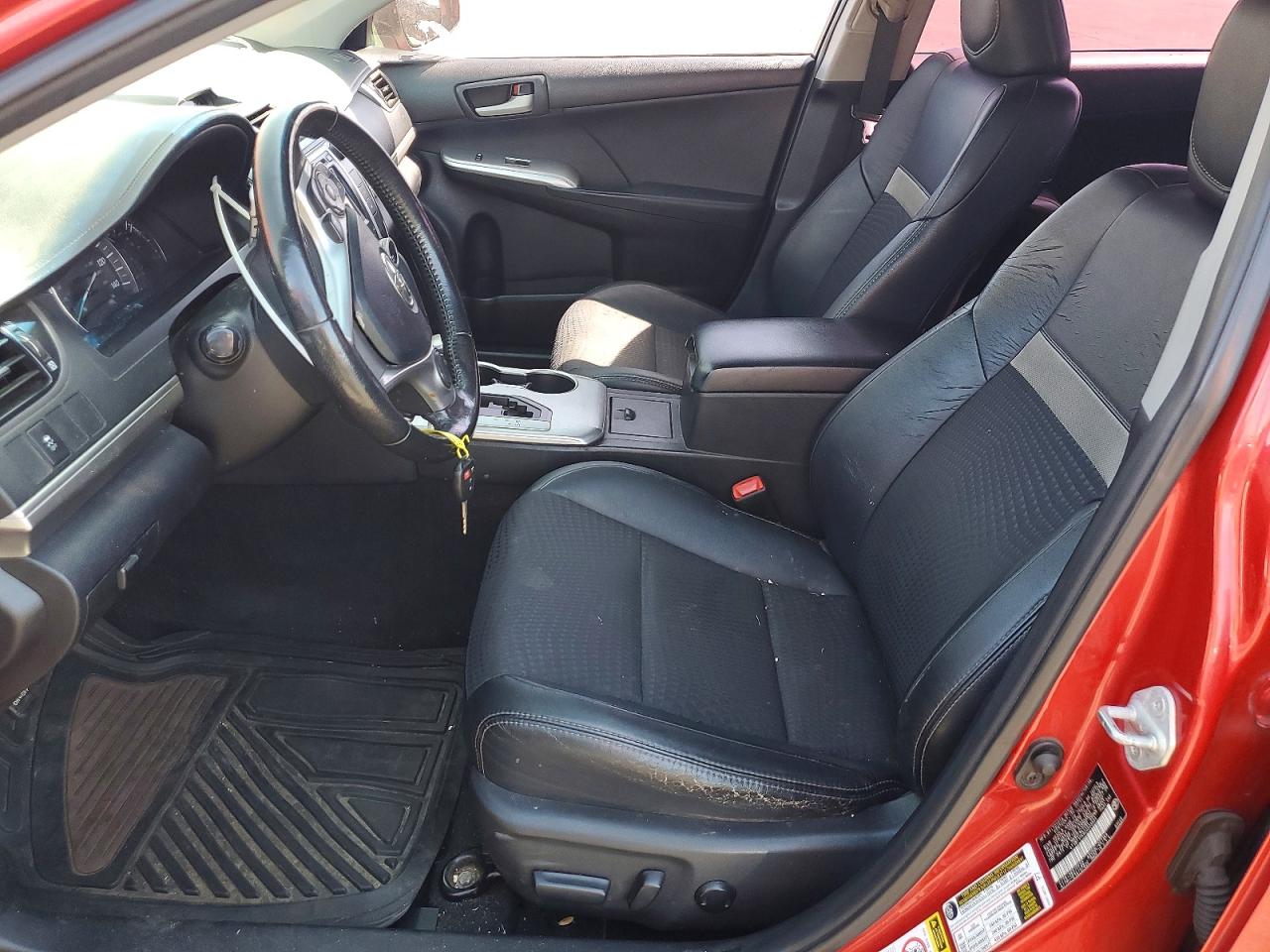 2012 Toyota Camry Se Red vin: 4T1BF1FK6CU523554