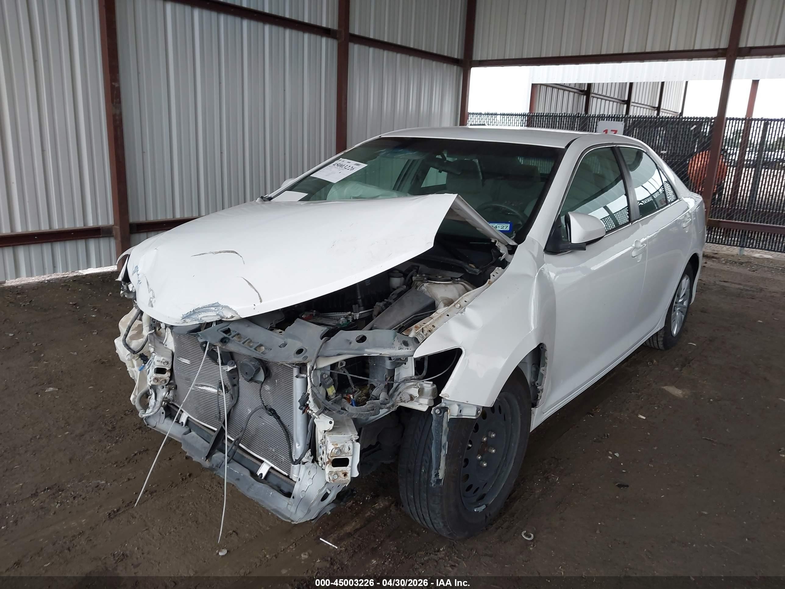 2012 Toyota Camry L/le/se/se Limited Edition/xle Белый vin: 4T1BF1FK6CU525482