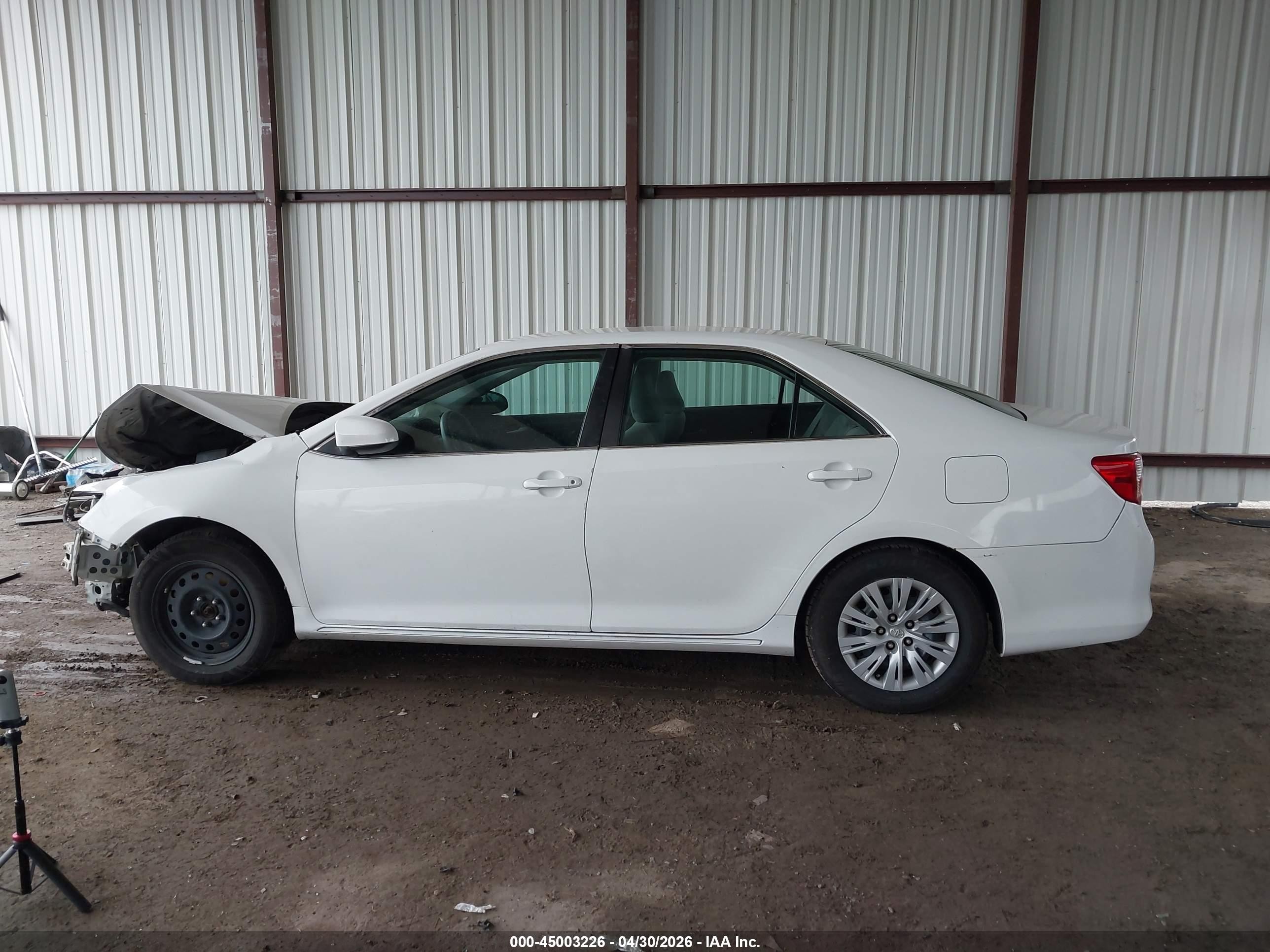 2012 Toyota Camry L/le/se/se Limited Edition/xle Белый vin: 4T1BF1FK6CU525482