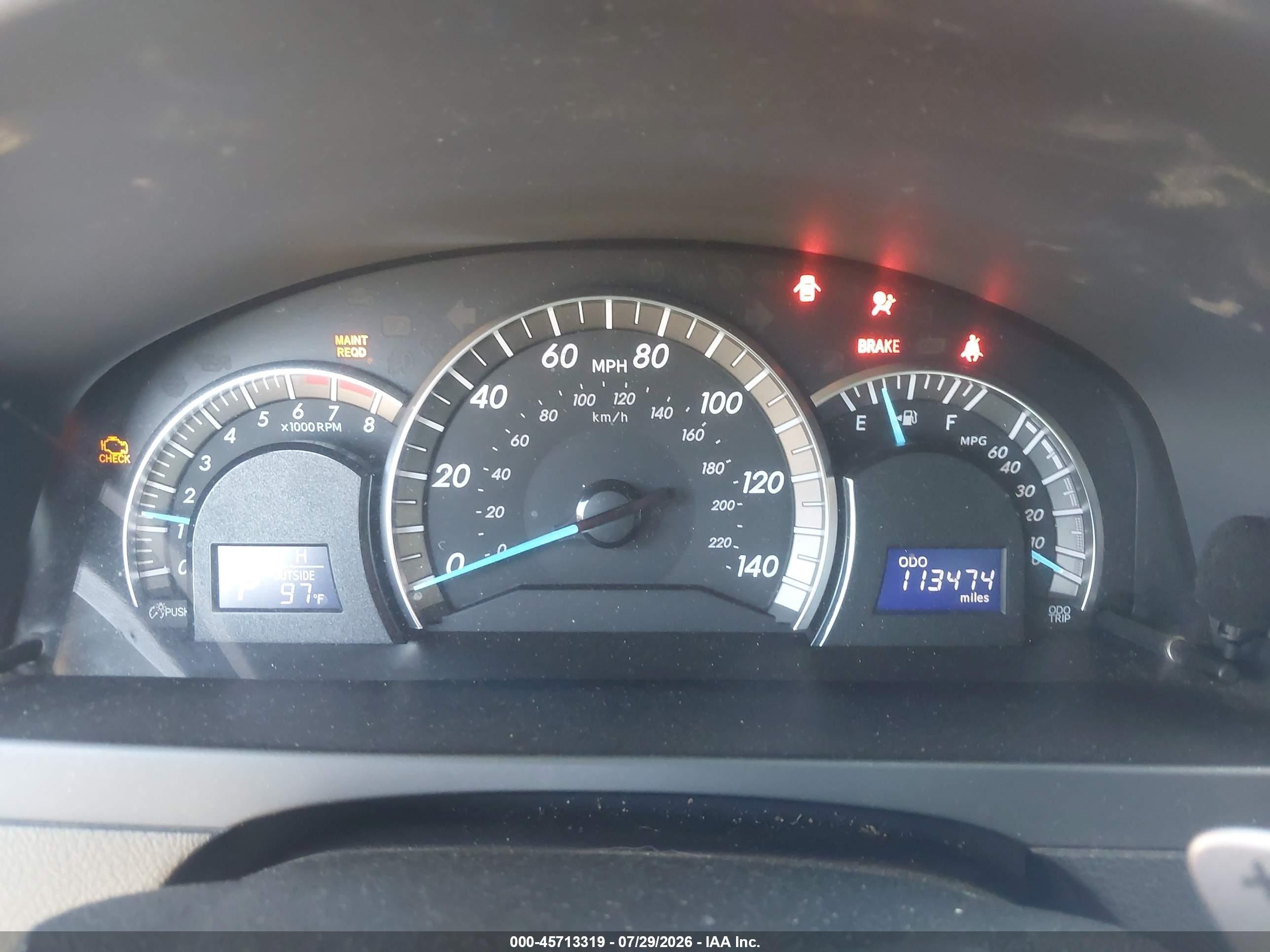 2012 Toyota Camry Se Red vin: 4T1BF1FK6CU541861